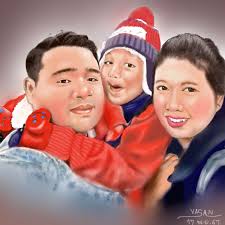 Step by step Negombo lagoon, My favorite place from Sri Lanka trip. 41 x 71  cm.