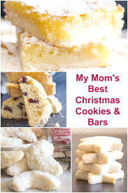To make the lemon glaze, sift the icing sugar into a mixing bowl. My Mom S Best Christmas Cookies And Bars An Italian In My Kitchen
