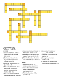 Each worksheet is printable and available to reproduce for your personal classroom. Bible Crossword Printable Worksheets 15 Fun Bible Crossword Puzzles Kitty Baby Love Free Printable Crossword Of The Bible