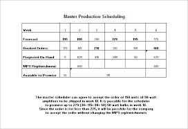 15 Production Schedule Templates Pdf Doc Free