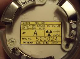 The americium in a smoke detector is probably contained in some kind of material that is just there for handling and mechanical purposes. Ionizing Smoke Detectors Containing Radioactive Americium 241 Are Deadly Dangerous Geiger Counter Measures 2000cpm Beta Plus 600cpm Gamma Fire Fighters Exposed To Radioactive Heavy Metal Poison In House Fires From Melting Smoke