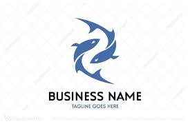 Double Fish Logo Fish Logo Logo Design Logos