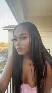 Kinky Straight Wig 13x6 Lace Front Wig HD Transparent Lace Frontal Wig