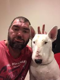 👩🏻‍🎨👩🏻‍🎨this cute face reminds me of my dog's personality. Sacha  💖💖🥰🐶