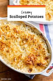 Creamy Scalloped Potatoes Recipe The Mom 100 Recipe Creamy Scalloped Potatoes Scalloped Potatoes Scalloped Potato Recipes