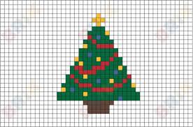 Christmas Tree Pixel Art Christmas Tree Art Pixel Art Grid Pixel Art