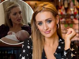 Coronation Street actress Catherine Tyldesley's character Eva Price's baby  Susie has acid reflux