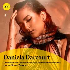 🎶🏆 ¡Puro talento peruano! La cantante Daniela Darcourt ha recibido su  primera nominación a los premios más importantes de la música latina, los  Latin Grammy, por su disco Catarsis. 👉 Darcourt compite
