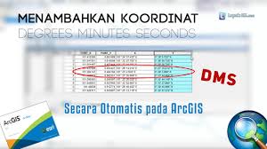 Cara Menambahkan Koordinat Dms Pada Attribute Tabel Arcgis Decimal Pengetahuan Tips