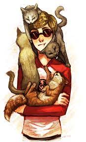 Cats Love Me Homestuck Cat Art Striders