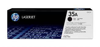 3 gently rock the toner cartridge from front to back to distribute the toner evenly inside the cartridge. Hp 35a Black Original Laserjet Toner Cartridge Cb435a Home Sh