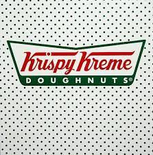 The part that reads krispy kreme was custom drawn but the font lobster looks very similar to it. Krispy Kreme Doughnuts Krispy Kreme Krispy Kreme Donuts Krispy Kreme Doughnut