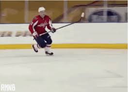 Sports gifs to keep you cheering through overtime. Evgeny Kuznetsov S Creative Goal Celebration For Upper Deck Is Amazing Gif