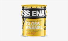 20l Tin Paint Bucket Mockup Psd Paint Buckets Mockup Free Design Resources