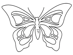 Farfalla Da Colorare Farfalla Da Stampare E Da Colorare Categoria Animali Disegni Da Disegni Da Colorare Modello Di Farfalla Disegni