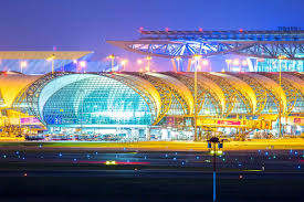 Bangkok Airport Suvarnabhumi International Airport Is Thailand S Biggest Airpor Suvarnabhumi International Airport Suvarnabhumi Airport International Airport