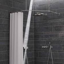 Duschvorhangstange Fur Eckdusche Und Eckbadewanne 12mm Edelstahl Duschvorhangstange Eckduschen Eckbadewanne