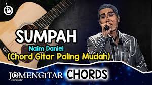 (intro) dm c dm am dm g c telah lama sendiri dm g a dalam langkah sepi f#m d tak pernah kukira bahwa akhirnya bm e tiada dirimu di sisiku (chorus) d dm meski waktu datang dan berlalu c#m sampai kau tiada bertahan. Sumpah Naim Daniel Chord Gitar Paling Mudah Jomengitar Youtube