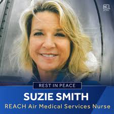 Prayers for Susie and her family.