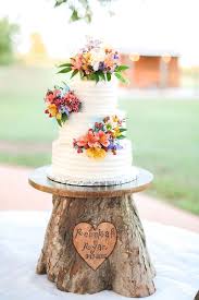 Diy Wedding Ryan Rebekah Something Turquoise Wedding Cake Stands Wedding Cake Rustic Wedding Cakes With Flowers