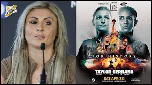 "I FEEL BAD SAYING THIS, IM EDGING TOWARDS AMANDA SERRANO" SHANNON  COURTENAY TALKS TAYLOR SERRANO