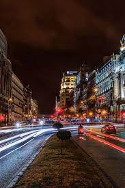 1942 viewsplaza of spain, madrid, night, city. Madrid Spain City Night Buildings Road Lights 640x1136 Iphone 5 5s 5c Se Wallpaper Background Picture Image