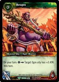 Select a warcraft tcg category. Game Card Brogre World Of Warcraft Tcg Champion Decks Col Wow Tcg Cdh 09 29