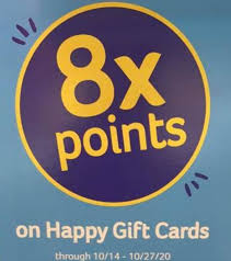 That stacks on top of the regular grocery multiplier which makes. Expired Bi Lo Winn Dixie Harveys Fresco Y Mas Earn 8x Points On Happy Gift Cards Ends 10 27 20 Gc Galore
