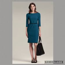 Mm Lafleur Etsuko Dress Pacific Blue Size 2