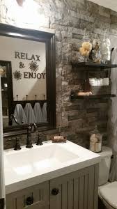 Western artifacts complement the setting. Small Bathroom Rustic Ideas Novocom Top