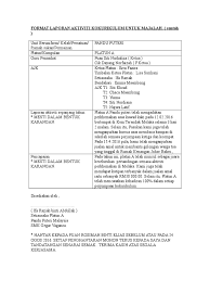 Dengan selesainya laporan magang ini tidak terlepas dari banyak bantuan dan dukungan baik ketika melaksanakan kegiatan magang dan ketika menyusun laporan ini. Format Laporan Aktiviti Kokurikulum Untuk Majalah