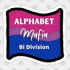The mexican mafia is a gang group that carries out criminal Alphabet Mafia Bi Division Alphabet Mafia Sticker Teepublic