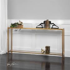 Uttermost Hayley Gold Console Table Narrow Console Table Furniture Console Table
