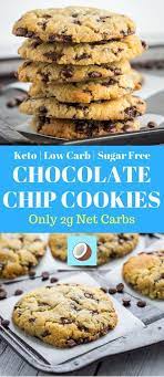 The Classic Keto Chocolate Chip Cookies Recipe Keto Dessert Easy Keto Cookie Recipes Cookies Recipes Chocolate Chip