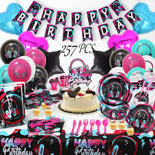 It is great for star war fans, aspiring astronauts, and science fiction fans! Buy Musical Themed Birthday Party Decorations Serves 20 Guests Includes Paper Plates Napkins Candy Boxes With Balloons For Girls Birthday Party Supplies Online In Turkey B08rnjv6lp
