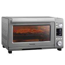 This is because they are smaller than traditional ovens, so the interior reaches the optimal temperature faster and this allows the food to cook evenly. Panasonic High Speed Toaster Oven With Convection Walmart Com Walmart Com