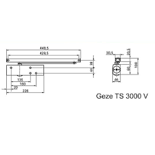 Turschliesser Geze Ts 3000 Komplett Aktion Wagner Sicherheit