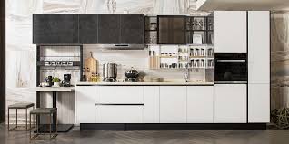 If you're planning a kitchen, there are a few essential kitchen layout ideas you need to keep in mind as you're designing and planning. Laminate And Uv Lacquer Straight Line Kitchen Plcc17017