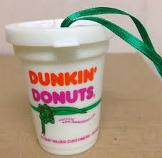 Dunkin Donuts Christmas Coffee Cup Ornament Collectable I Excellent Conditon Dunkin Donuts Dunkin Christmas Coffee