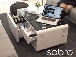 This Brilliant Coffee Table Has Everything Including A Built In Fridge Cool Coffee Tables Coffee Table With Fridge Living Room Coffee Table