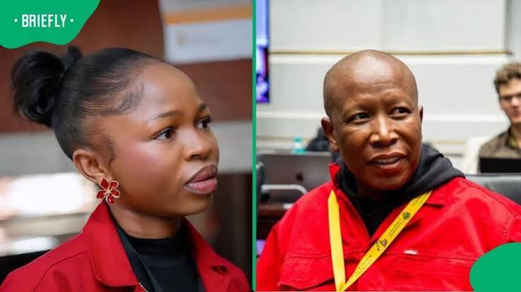 Naledi Chirwa Defends Julius Malema After Links to Feroz Khan Surface - Briefly.co.za