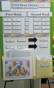 Active Anchor Chart Contractions Treetopsecret Education