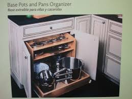 Pots Pans Storage Drawer Cabinet Detailing Pan Storage Kitchen Organization