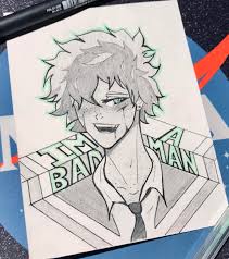 Check spelling or type a new query. Villain Deku I Sketched A While Back And Pulled Out Of The Drawer To Ink And Color Due To Boredom Bokunoheroacademia
