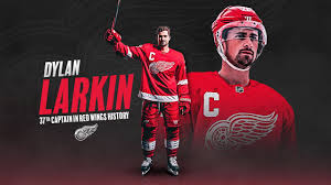 + jersey giveaway winner announced. Dylan Larkin Detroit Red Wings Captain History Youtube