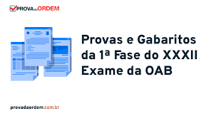 Henrique zelante, álvaro de azevedo gonzaga; Provas E Gabarito Da 1Âª Fase Xxxii Exame Oab Prova Da Ordem