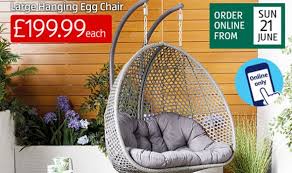 Simply swing up your legs and make the most of that comfortable space! Aldi Hanging Egg Chair Where To Buy Specialbuy Garden Egg Chair Express Co Uk