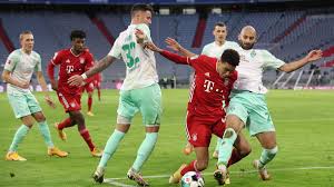 Der letzte sieg von werder bremen beim fc bayern münchen ist schon einige zeit her. Fc Bayern Flick Verpokert Sich Gegen Werder Bremen Und Sorgt Fur Frust In Munchen Eurosport