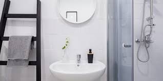 His and hers sink for this sleek and stylish bathroom. 21 Small Bathroom Ideas To Make It Feel Larger