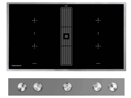 Kuppersbusch Kmi 9850 0 Se K Series 8 Induktionskochfeld Dunstabzug Kombination Mit Abluftfuhrung Links